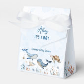 Unter dem Meer Ahoy ist eine Baby-Dusche. Geschenkschachtel (Vorderseite)