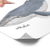 Unter dem Meer Alphabet Poster (Ecke)