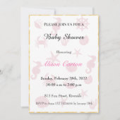 Unter dem Meer Babydusche Einladung (Vorderseite)