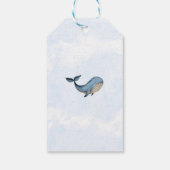 Unter dem Meer Babydusche Vielen Dank Geschenkanhänger (Rückseite)