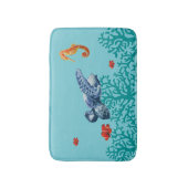 Unter dem Meer Badematte (Vorderseite Vertikal)