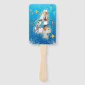 Unter dem Meer Big 4. Geburtstag FotoCollage Fächer (Vorderseite)