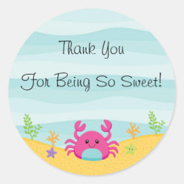 Unter dem Meer danke, dass du Sticker hast