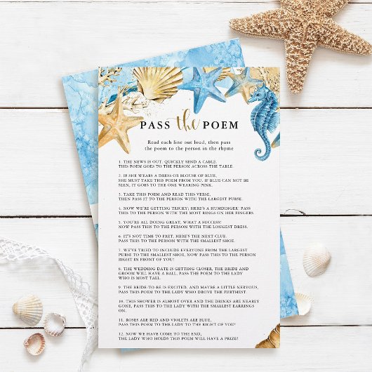 Unter dem Meer das Gedicht Brautparty