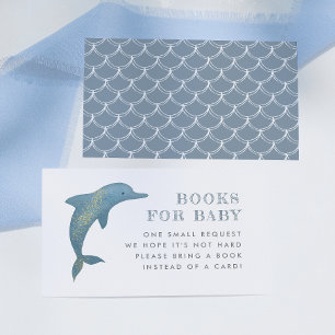 Unter dem Meer Delfin-Bücher für Baby Begleitkarte
