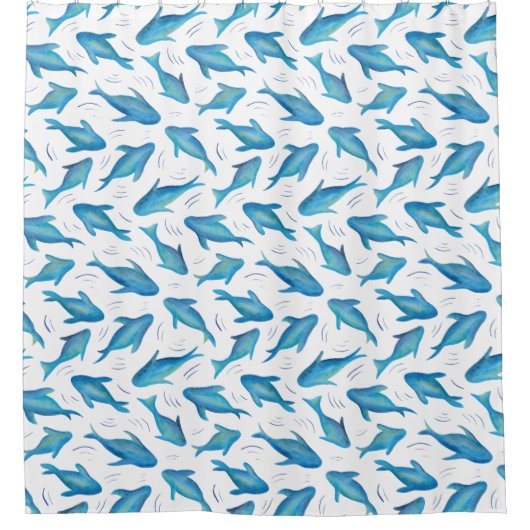 Unter dem Meer Duschvorhang (Vorderseite)