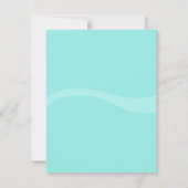 Unter dem Meer Einladung (Rückseite)