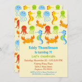 Unter dem Meer Einladung Kreaturen (Vorne/Hinten)