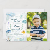 Unter dem Meer Einladung zum Foto (Vorderseite)