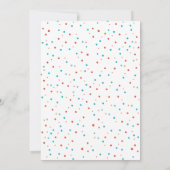 Unter dem Meer Einladung zum Geburtstag (Rückseite)