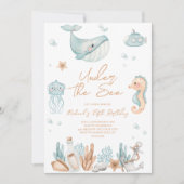 Unter dem Meer Einladung zum Geburtstag (Vorderseite)