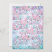 Unter dem Meer Einladung zum Geburtstag (Rückseite)