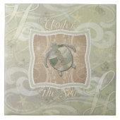 Unter dem Meer Fliese (Vorderseite)