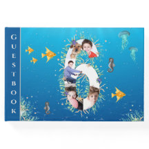 Unter dem Meer Foto Collage Big 6. Geburtstag