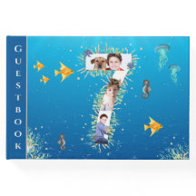 Unter dem Meer Foto Collage Big 7. Geburtstag