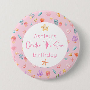 Unter dem Meer Geburtstag Button