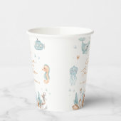 Unter dem Meer Geburtstag Pappbecher (Links)