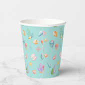 Unter dem Meer Geburtstag Pappbecher (Rechts)