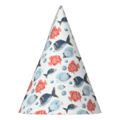 Unter dem Meer Geburtstag Partyhütchen (Links)