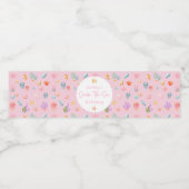 Unter dem Meer Geburtstag Wasserflaschenetikett (Einzelnes Label)