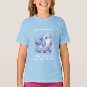 Unter dem Meer Geburtstags Mädchen T-Shirt