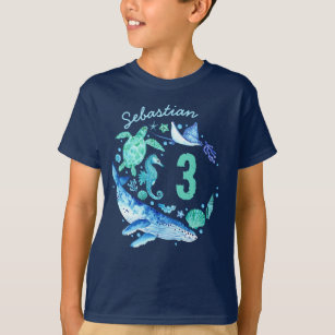 Unter dem Meer Geburtstagskind T-Shirt