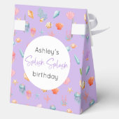 Unter dem Meer Geburtstagskisten Geschenkschachtel (Rückseite)