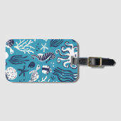 Unter dem Meer Gepäckanhänger (Vorderseite (Horizontal))