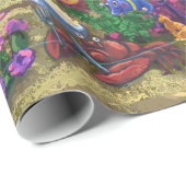 Unter dem Meer Geschenkpapier (Rolleneckpunkt)