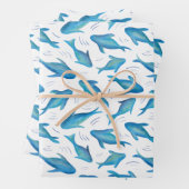 Unter dem Meer Geschenkpapier Set (Beispiel)