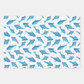 Unter dem Meer Geschenkpapier Set (Vorderseite)