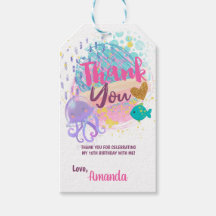 Unter dem Meer Gift Tags