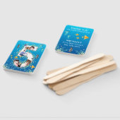 Unter dem Meer große 5. Geburtstagsfoto Collage Fächer (Non-assembled)