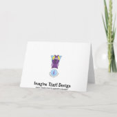 Unter dem Meer Happy Birthday Card Karte (Rückseite)