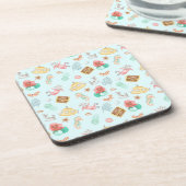 Unter dem Meer harter Kunststoff-Untersetzer Getränkeuntersetzer (Linke Seite)