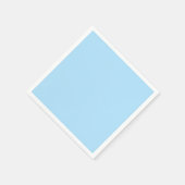 Unter dem Meer Hellblaue Papiertücher Modern Serviette (Ecke)