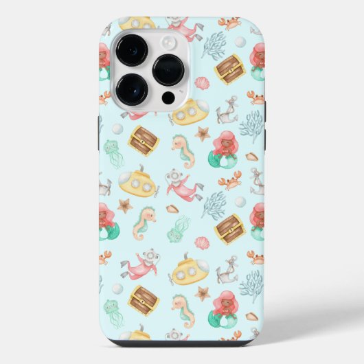 Unter dem Meer iPhone Hülle (Rückseite)