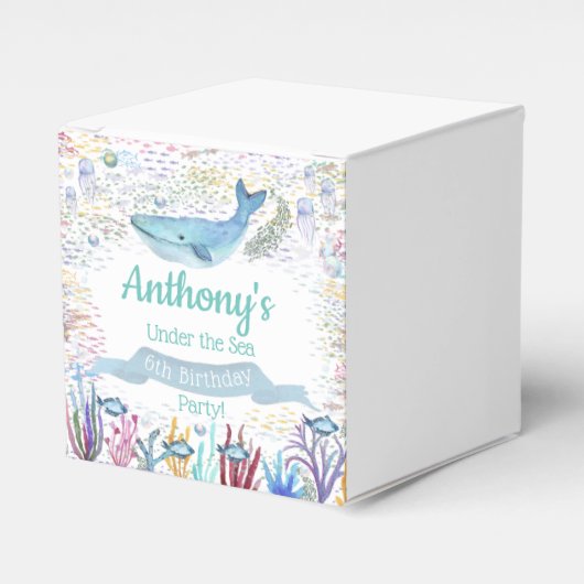 Unter dem Meer jeden Geburtstag Geschenkschachtel (Vorderseite)