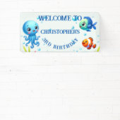 Unter dem Meer Junge Geburtstag | Banner (InSitu)