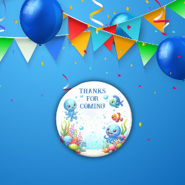 Unter dem Meer Junge Geburtstag | Magnet