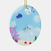 Unter dem Meer Keramik Ornament (Rechts)