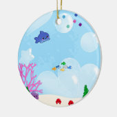 Unter dem Meer Keramik Ornament (Links)