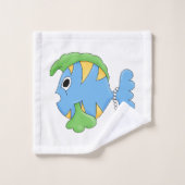 Unter dem Meer Kinder Badetuch Set (Waschlappen)