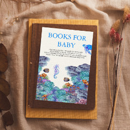 Unter dem Meer Kinderduschbücher für Baby Begleitkarte