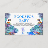 Unter dem Meer Kinderduschbücher für die Babyumsch Begleitkarte (Vorderseite)