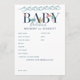 Unter dem Meer Kinderdusche Vorhersagen & Ratschlä Hinweiskarte