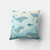 Unter dem Meer Kissen (Rückseite)