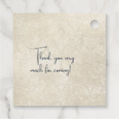 Unter dem Meer kleine Perldusche Geschenkanhänger (Rückseite)