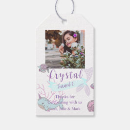 Unter dem Meer, Meerjungfrau Foto, 6. Geburtstag Geschenkanhänger