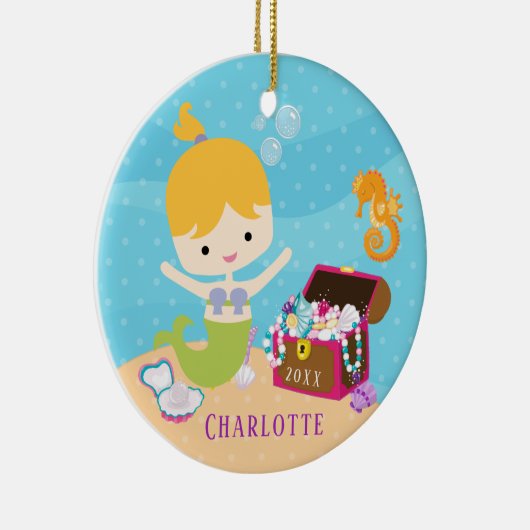 Unter dem Meer Meerjungfrau Weihnachtsschmuck (Rechts)